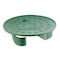 Groundtopper Groundtopper 7 7/16 in. W X 1 7/8 in. H Round Valve Box Lid Green UNI6 - alternate 1